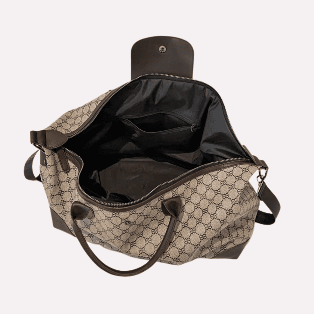 Sac de Voyage Grande Capacité à Motifs Géométriques
