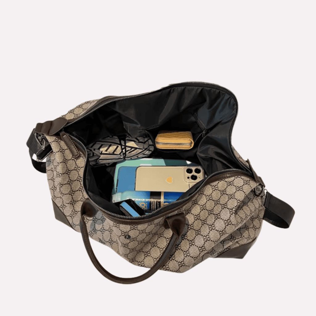 Sac de Voyage Grande Capacité à Motifs Géométriques
