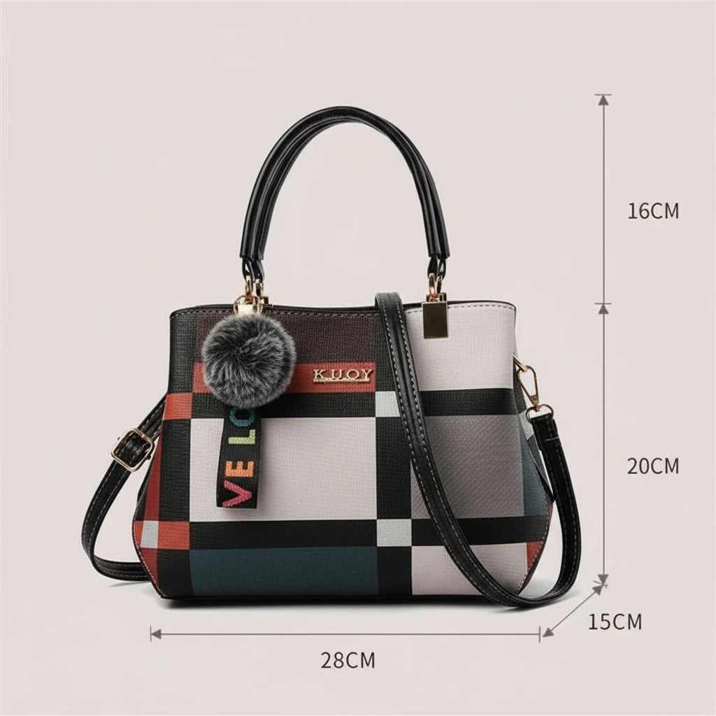 Sac à Main Cabas Écossais