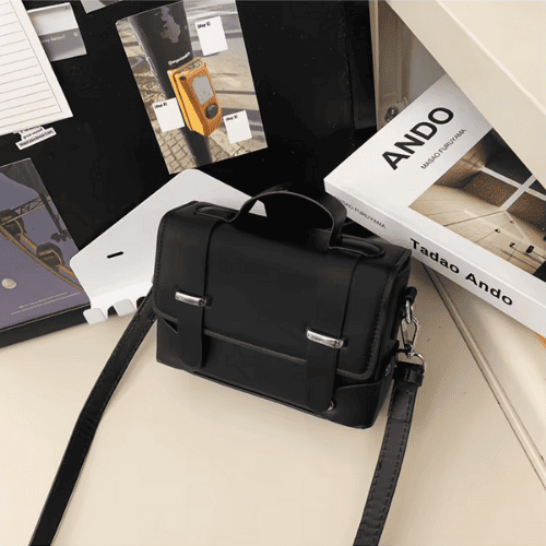 Petite Sacoche Messager Minimaliste avec Poignée