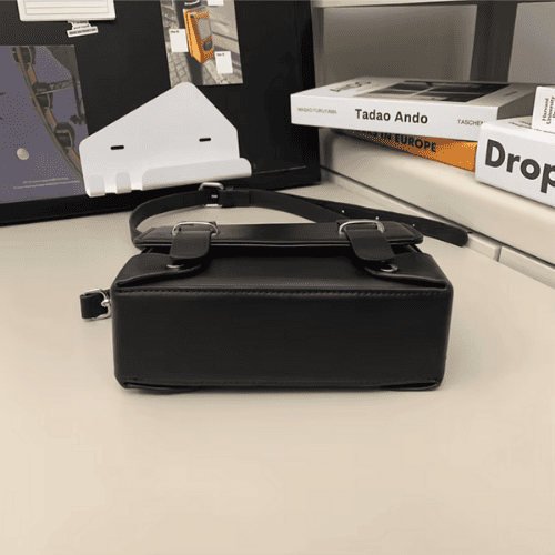 Petite Sacoche Messager Minimaliste avec Poignée