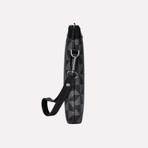 Pochette Enveloppe Business à Motif Géométrique 3D