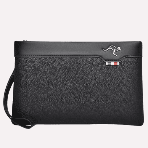 Pochette Enveloppe Business en Cuir PU Texturé