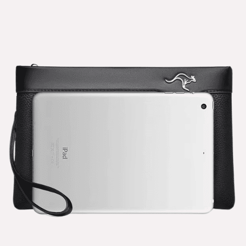 Pochette Enveloppe Business en Cuir PU Texturé