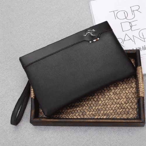 Pochette Enveloppe Business en Cuir PU Texturé