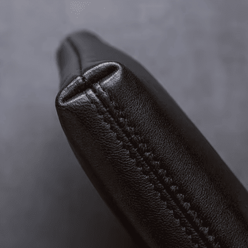 Pochette Enveloppe Homme en Cuir de Mouton et Vachette