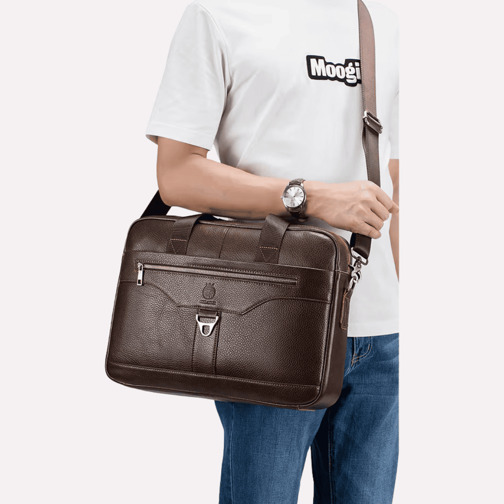 Porte-documents Homme Ordinateur 16 Pouces Cuir