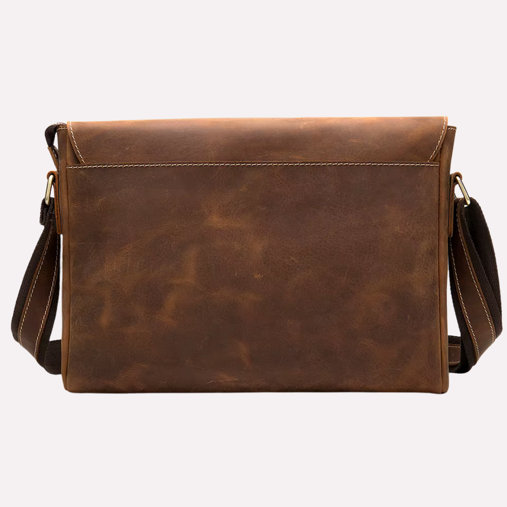 Porte-documents Homme en Cuir de Vachette - 15 Pouces