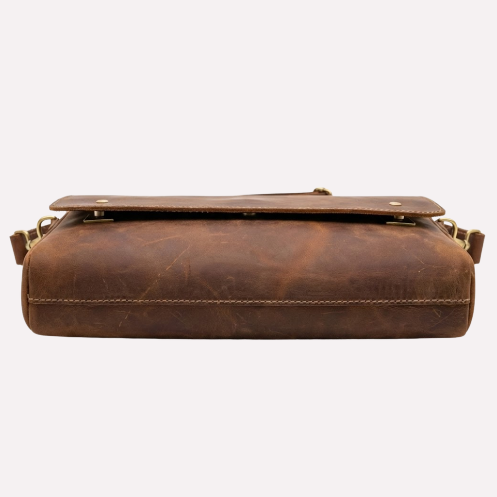 Porte-documents Homme en Cuir de Vachette - 15 Pouces