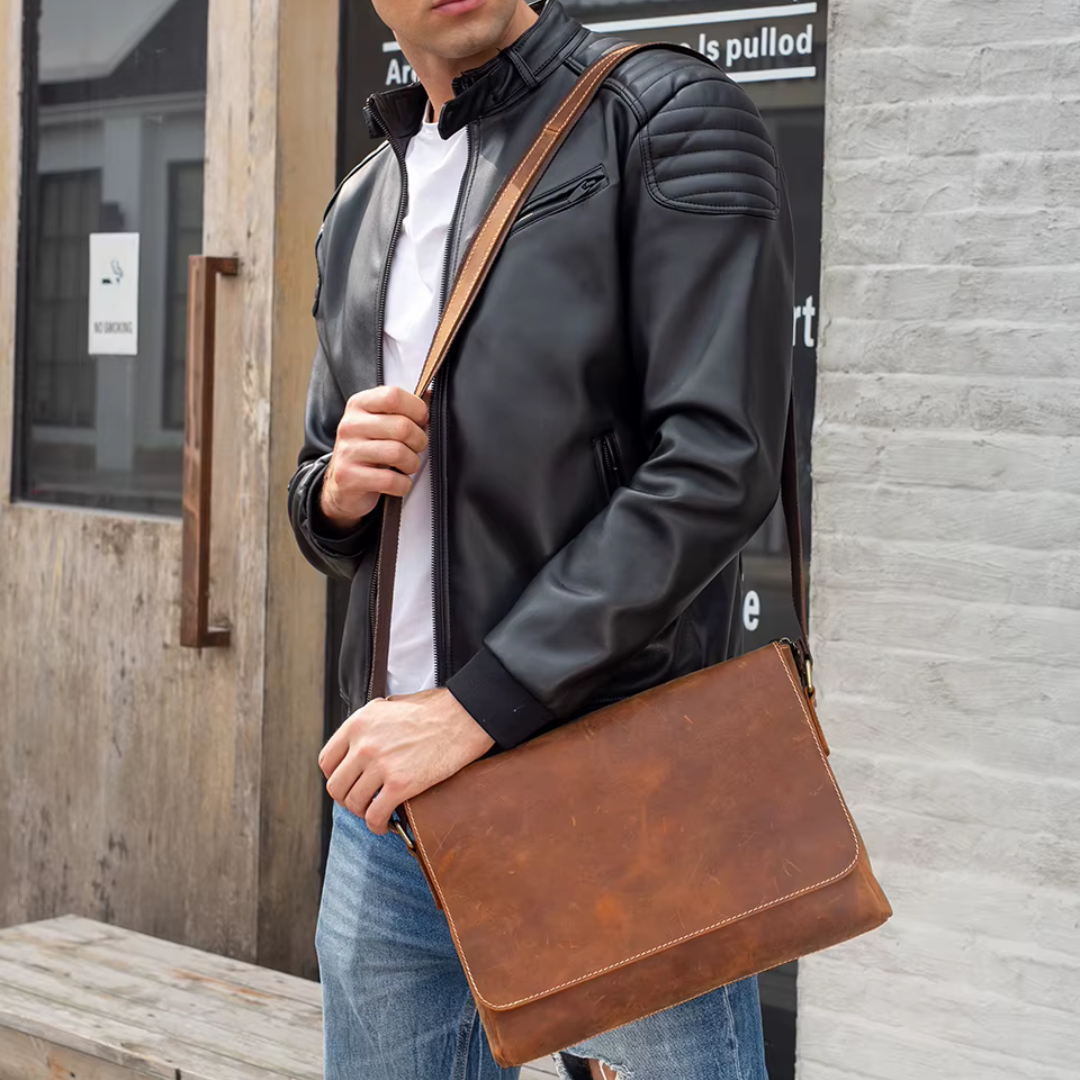 Porte-documents Homme 15 Pouces - Cuir de Vache