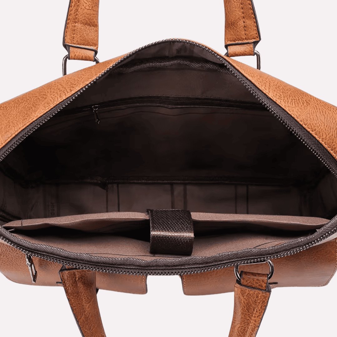 Porte-documents Homme Business Multi-poches - Cuir PU