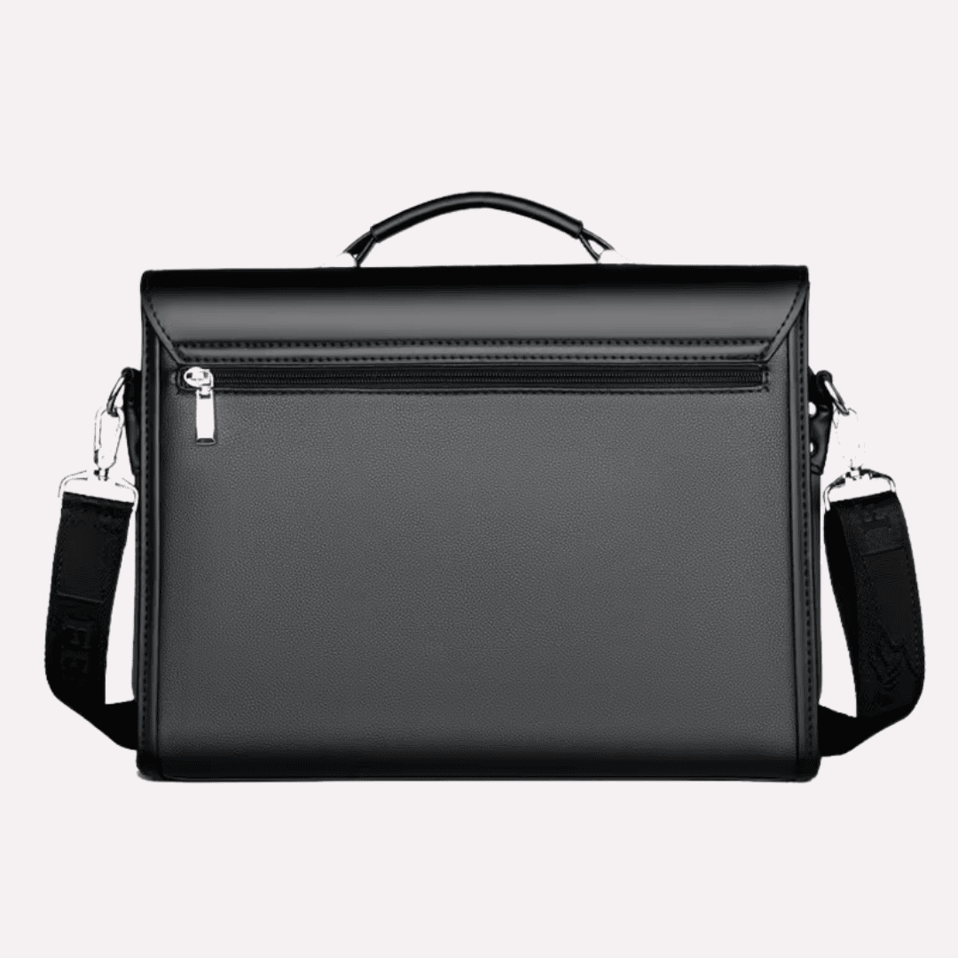 Porte-documents Homme Multi-compartiments - Cuir PU