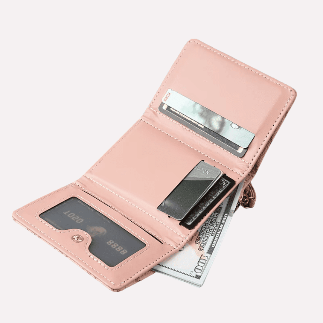 Portefeuille Femme à Compartiments Multiples