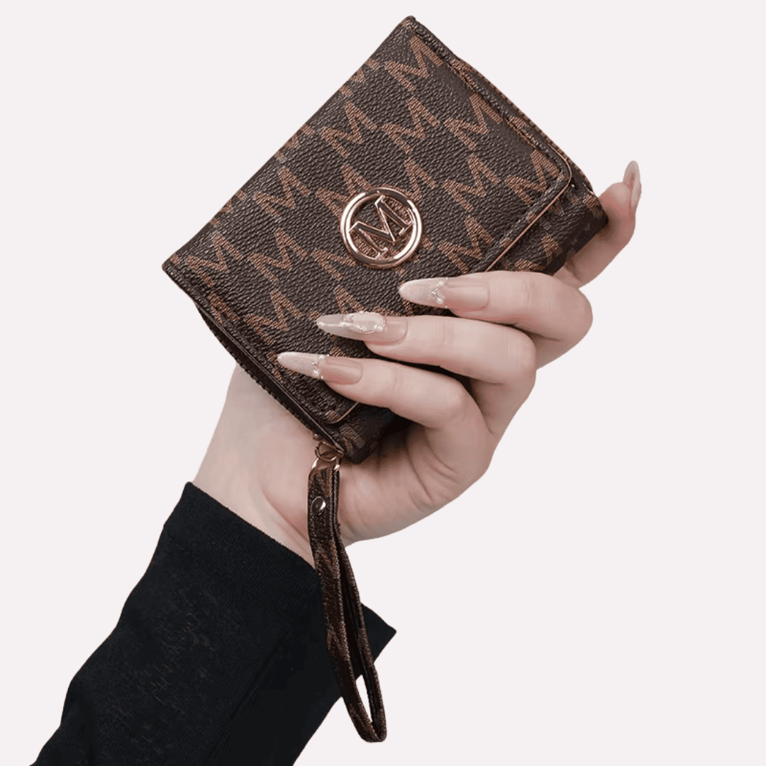 Portefeuille Femme à Compartiments Multiples