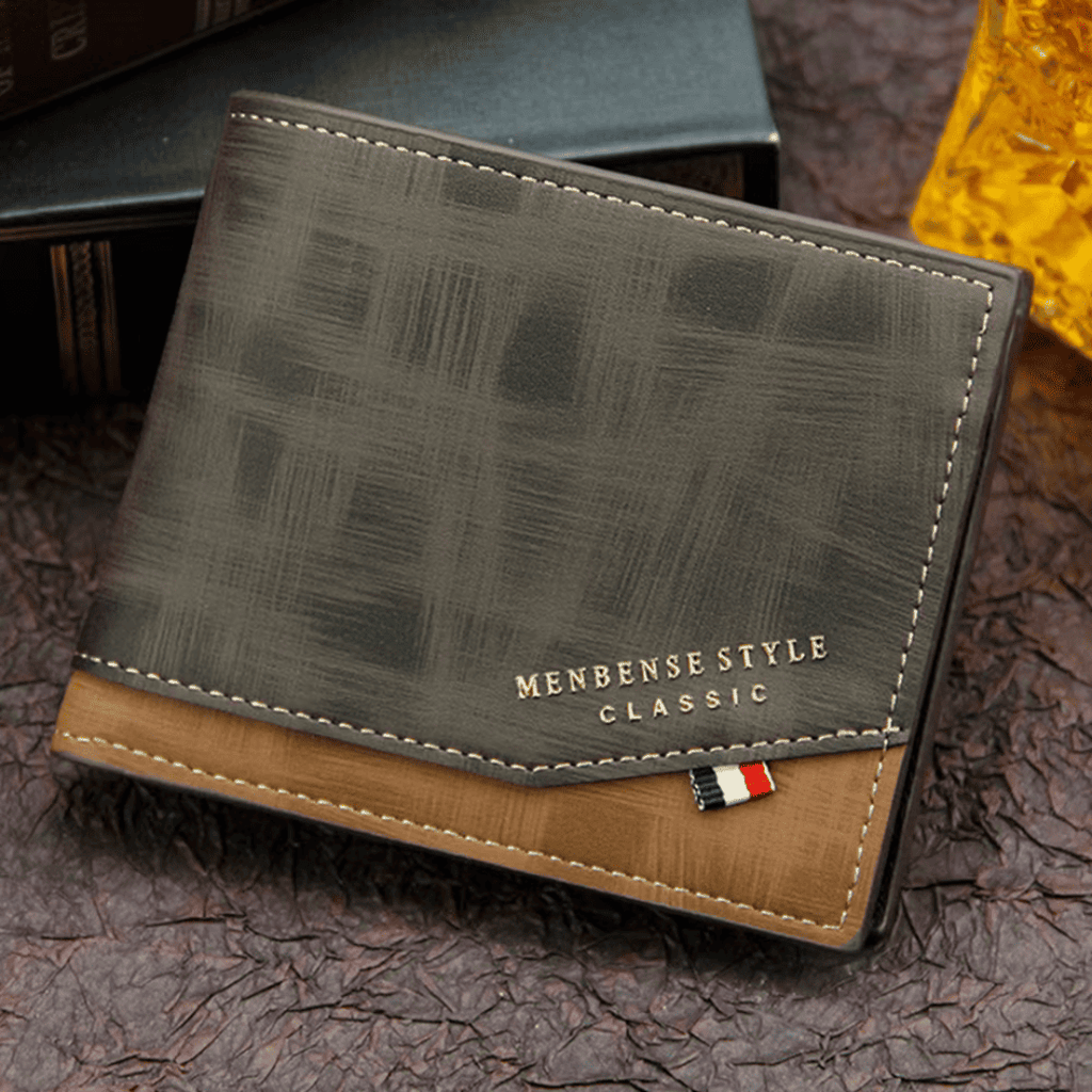 Portefeuille Homme Court Slim - Polyuréthane Givré