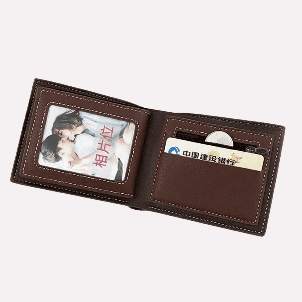Portefeuille Homme en Polyuréthane - Porte-monnaie et Cartes