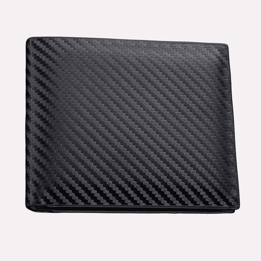 Portefeuille Homme Motif Carbone - Polyuréthane
