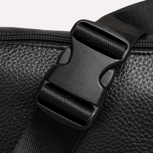 Sac Banane Homme en Cuir Véritable Grainé