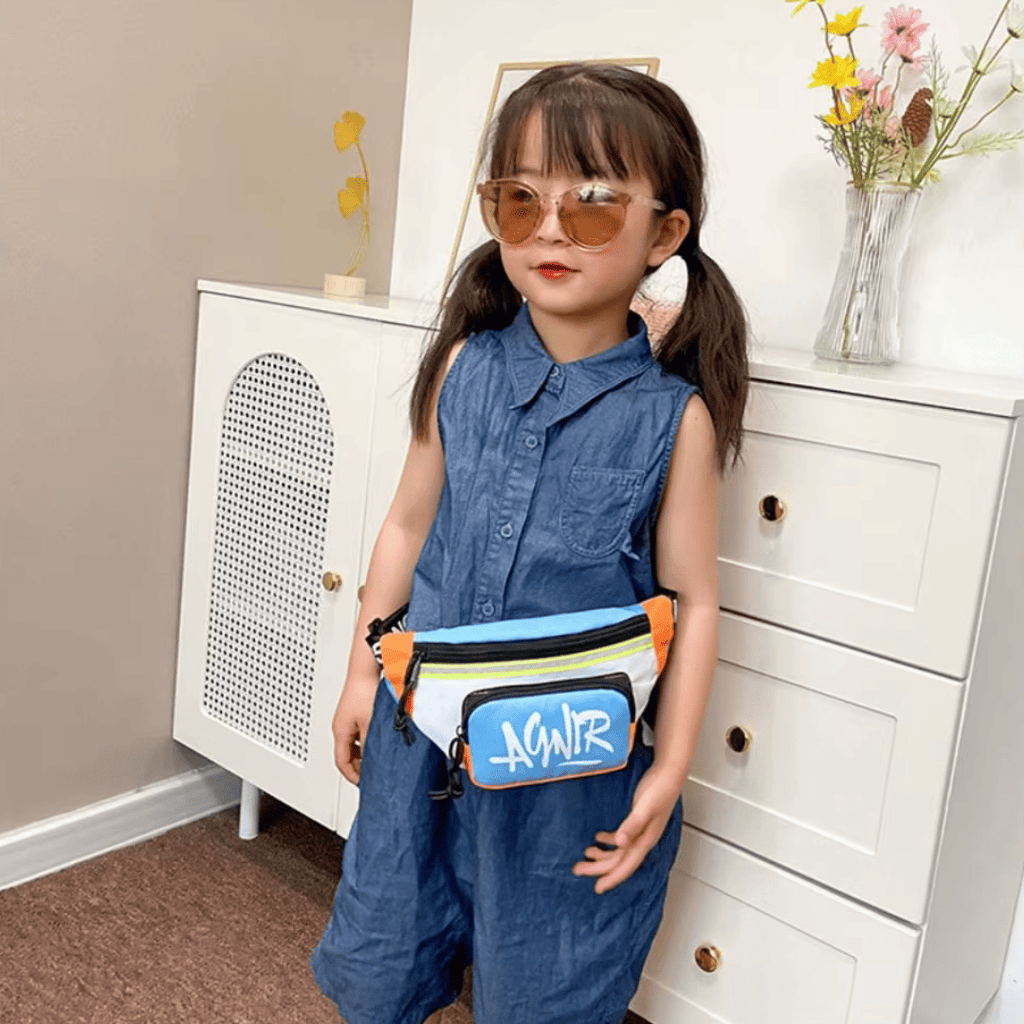 Sac Banane Enfant Style Urbain en Nylon Oxford