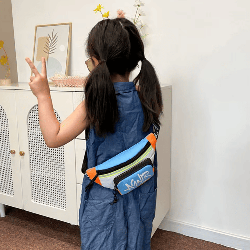 Sac Banane Enfant Style Urbain en Nylon Oxford
