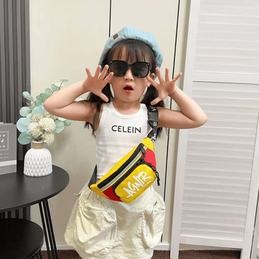 Sac Banane Enfant Style Urbain en Nylon Oxford