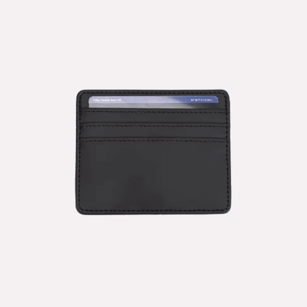 Set Sac Banane Femme avec Bandoulière et Porte-cartes - Noir