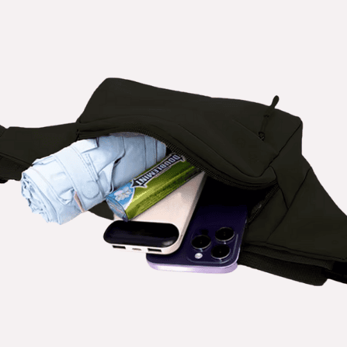 Sac Banane Grande Capacité en Toile Oxford Résistante