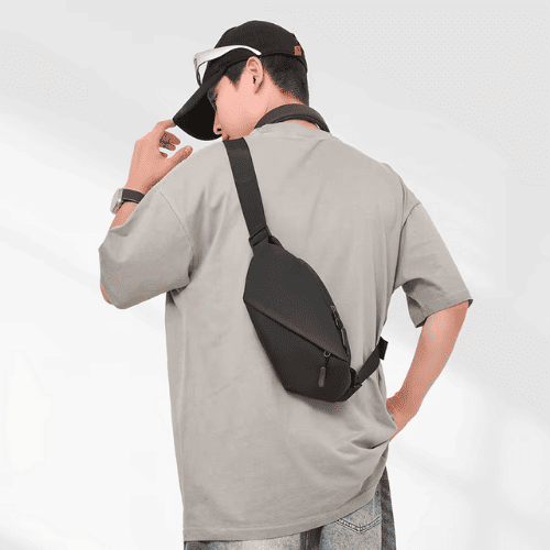 Sac Banane Urbain Étanche en Nylon Technique