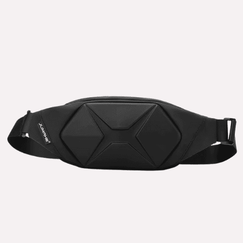 Sac Banane à Coque Rigide Géométrique Déperlant