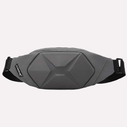 Sac Banane à Coque Rigide Géométrique Déperlant