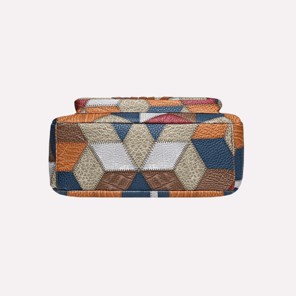 Sac Bandoulière Femme Patchwork Vintage