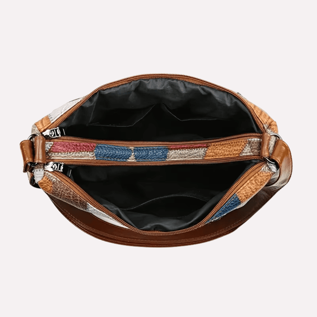 Sac Bandoulière Femme Patchwork Vintage