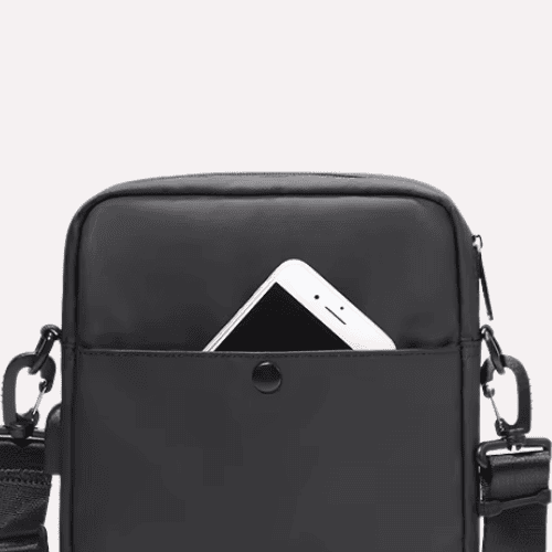 Sacoche Tech USB & Étanche en Tissu Oxford