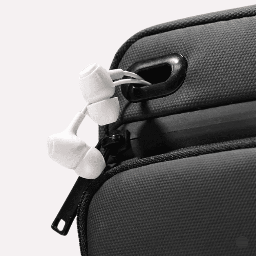 Sacoche Tech USB & Étanche en Tissu Oxford