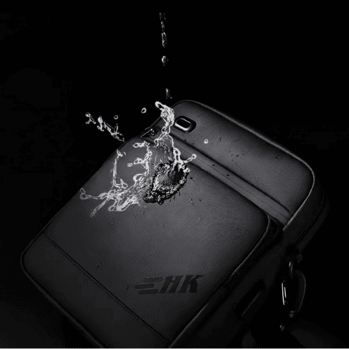 Sacoche Tech USB & Étanche en Tissu Oxford