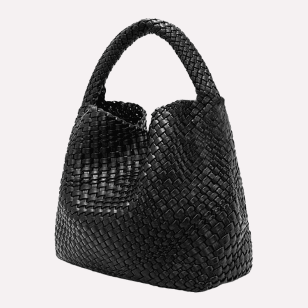 Set Sac Cabas Femme Tressé et sa Pochette