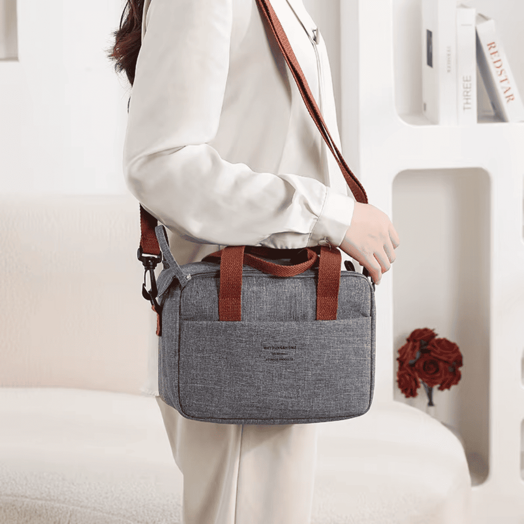Sac Isotherme Bandoulière Repas - Oxford Imperméable