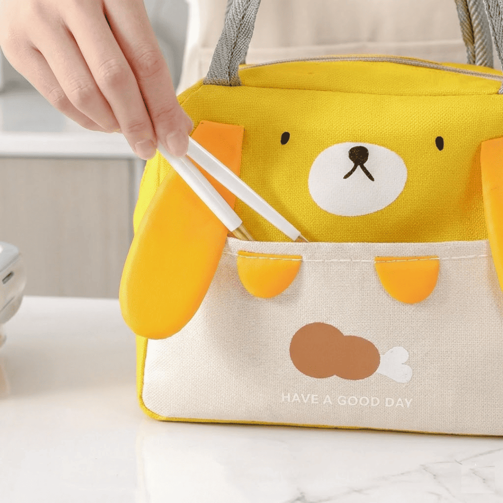 Sac Isotherme Enfant Repas en Toile Oxford