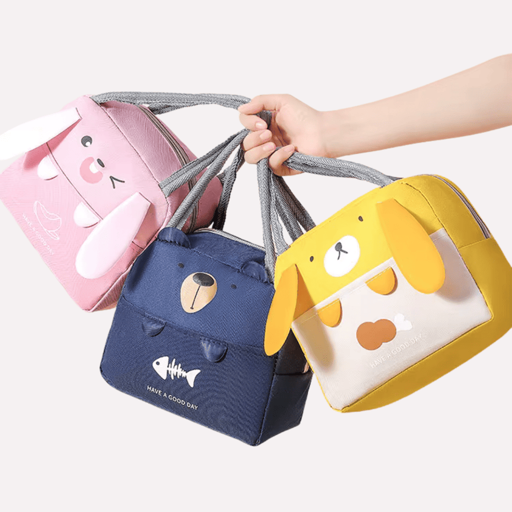Sac Isotherme Enfant Repas en Toile Oxford