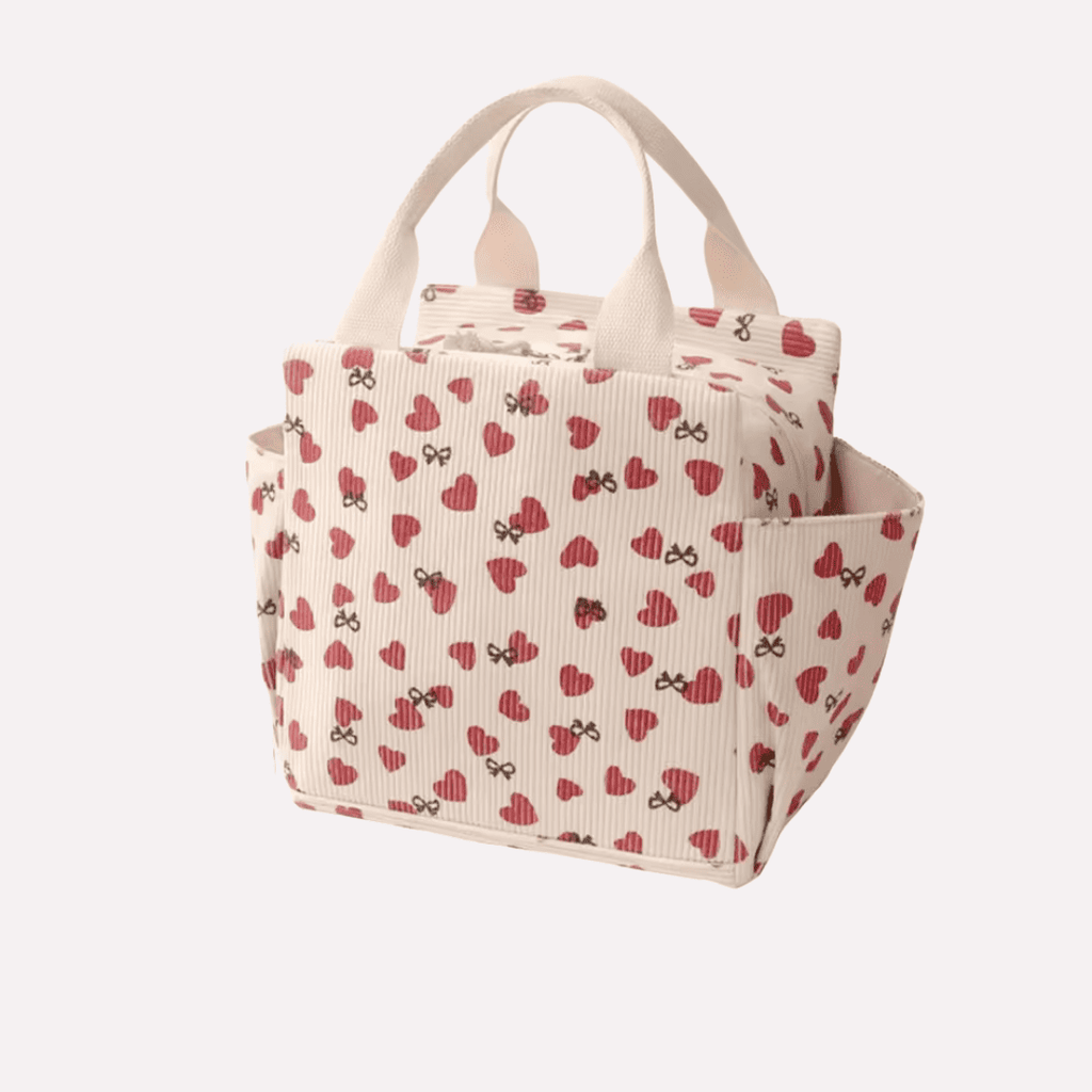 Sac Isotherme Femme Isolé - Polyester Côtelé