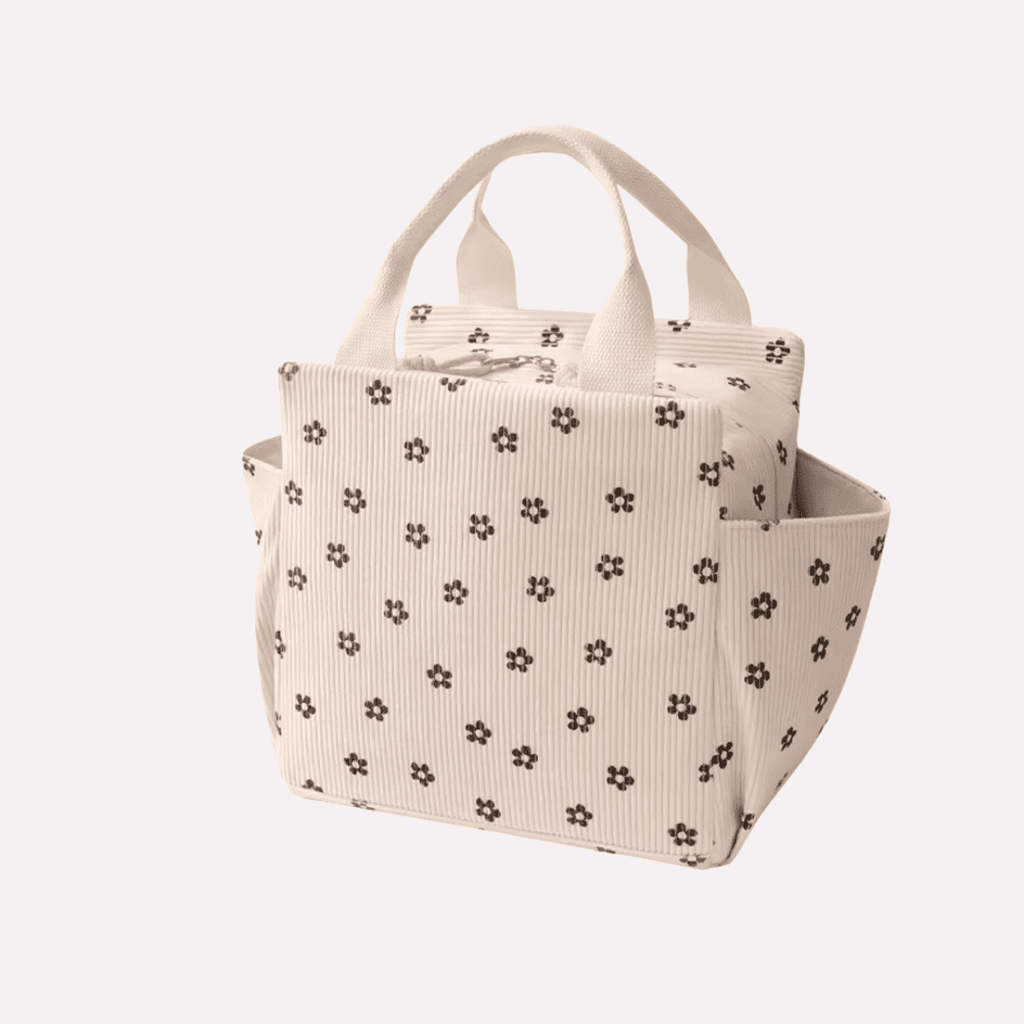 Sac Isotherme Femme Isolé - Polyester Côtelé