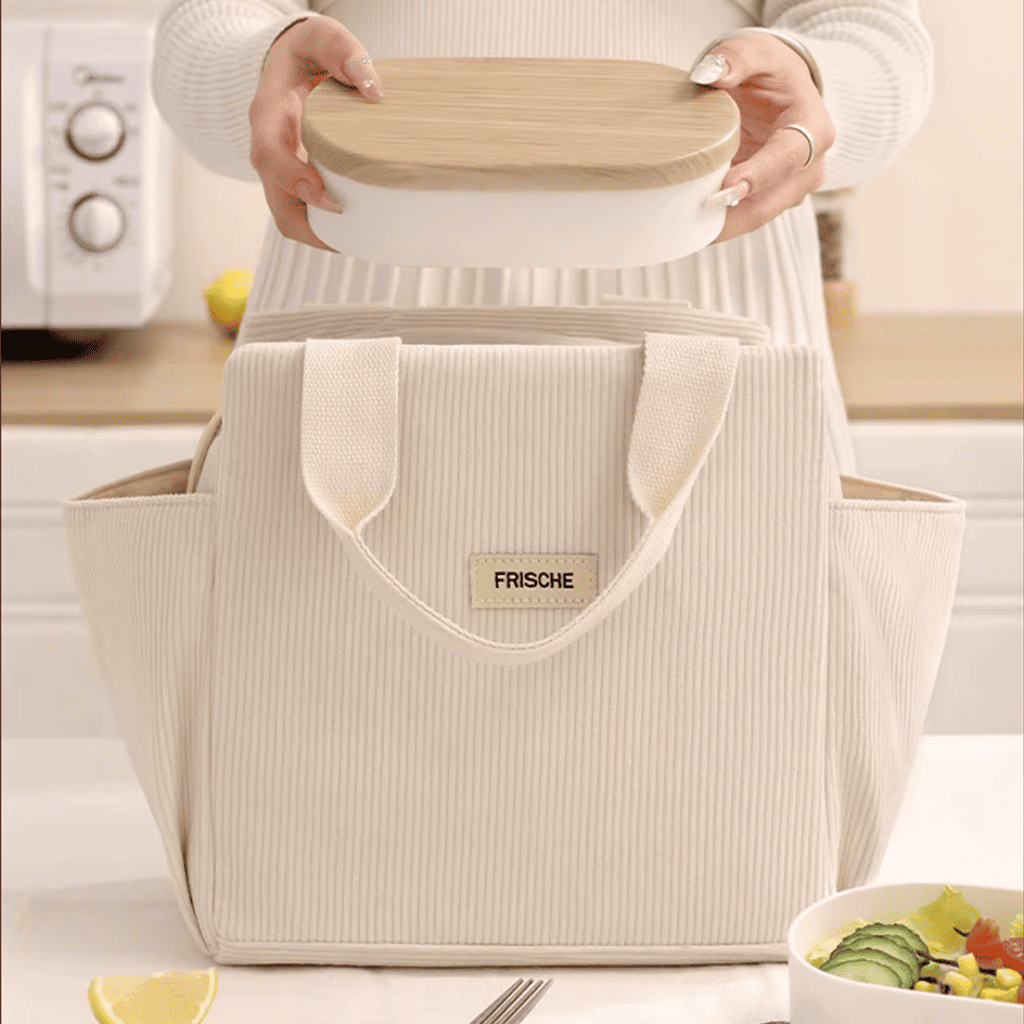 Sac Isotherme Femme Isolé - Polyester Côtelé