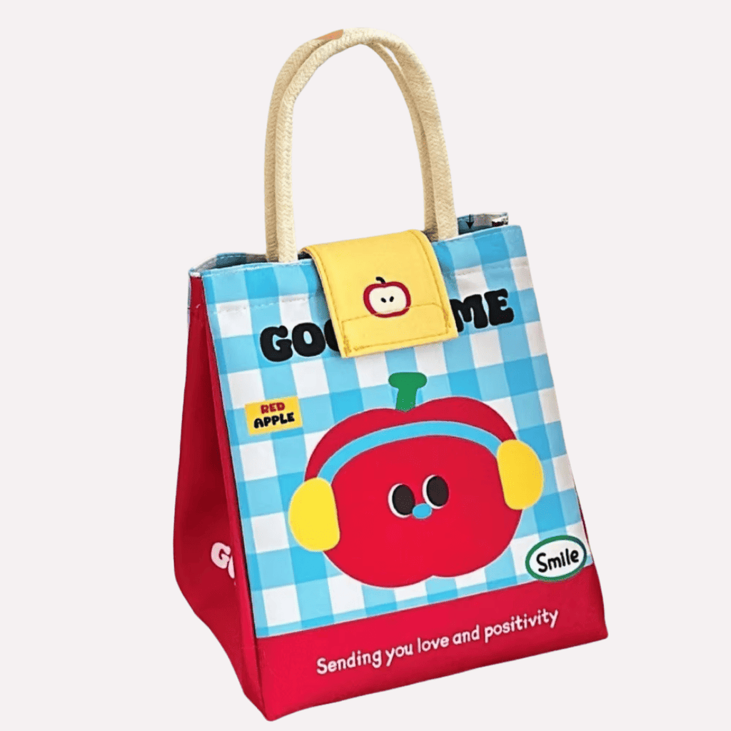 Sac Isotherme Repas Design Toile Canvas