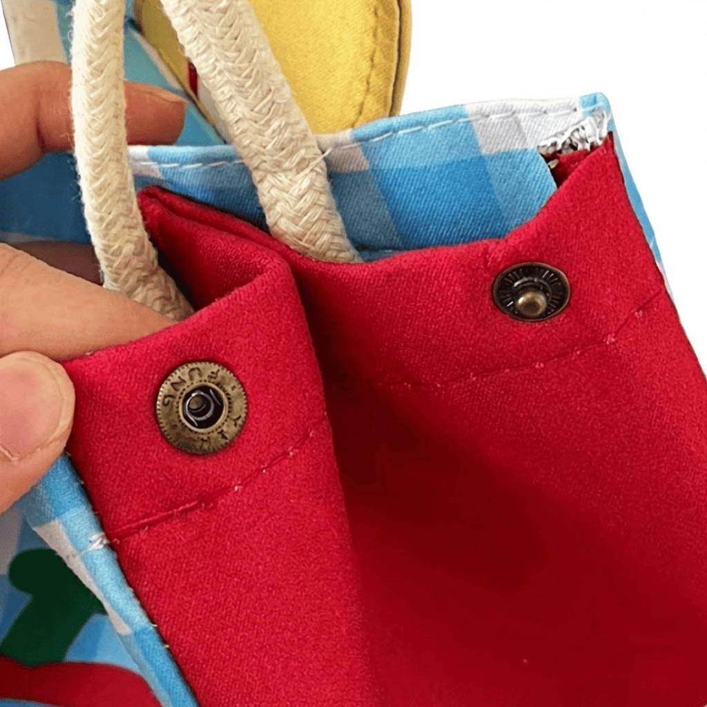 Sac Isotherme Repas Design Toile Canvas