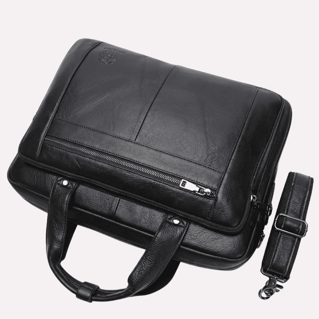 Sac Ordinateur 16 Pouces - Cuir de Vache