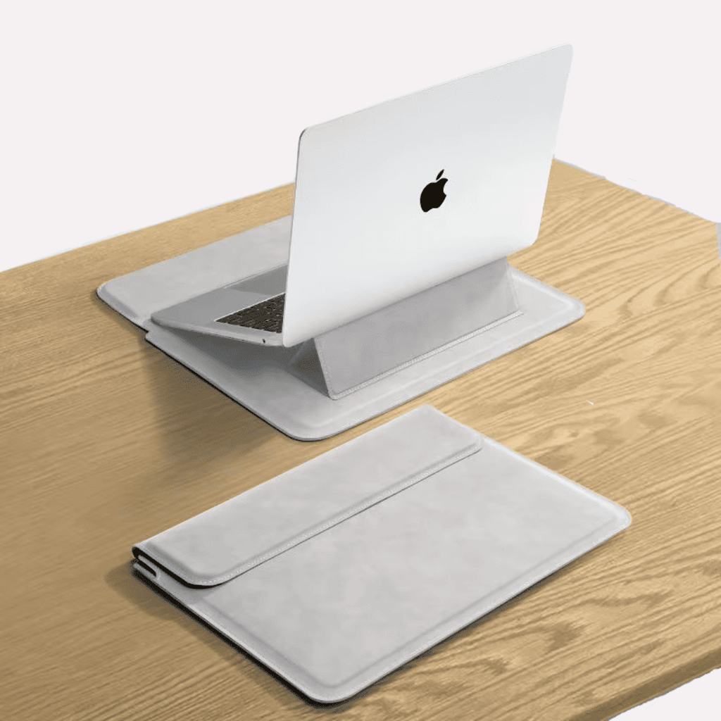 Housse Ordinateur Portable Multifonction - Support Magnétique et Tapis de Souris