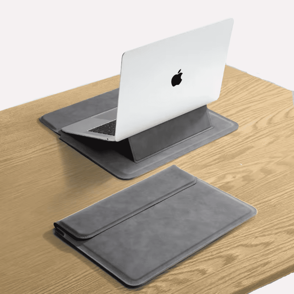 Housse Ordinateur Portable Multifonction - Support Magnétique et Tapis de Souris