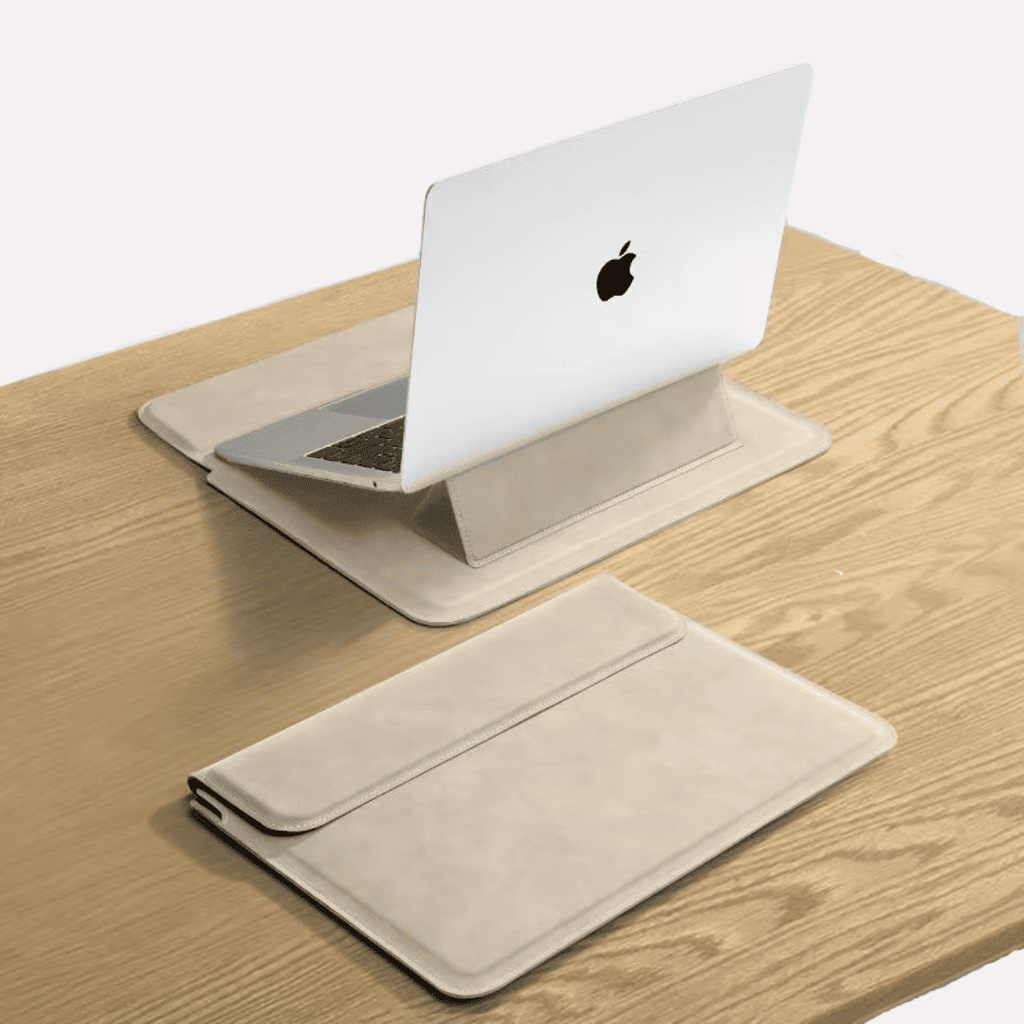 Housse Ordinateur Portable Multifonction - Support Magnétique et Tapis de Souris