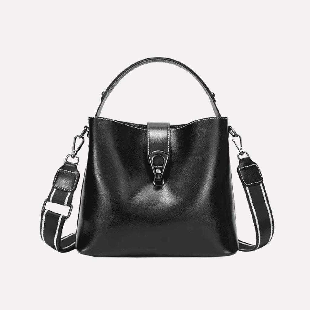 Sac Seau Femme Cuir de vachette Bandoulière Amovible