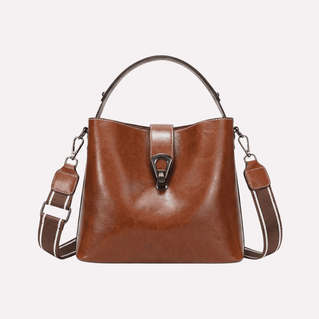 Sac Seau Femme Cuir de vachette Bandoulière Amovible